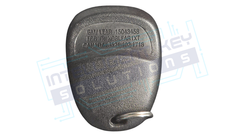 2001-2005 Chevrolet / GMC 4 Button Keyless Entry Remote (KOBLEAR1XT /  15043458, 315 MHz) OEM Refurbished