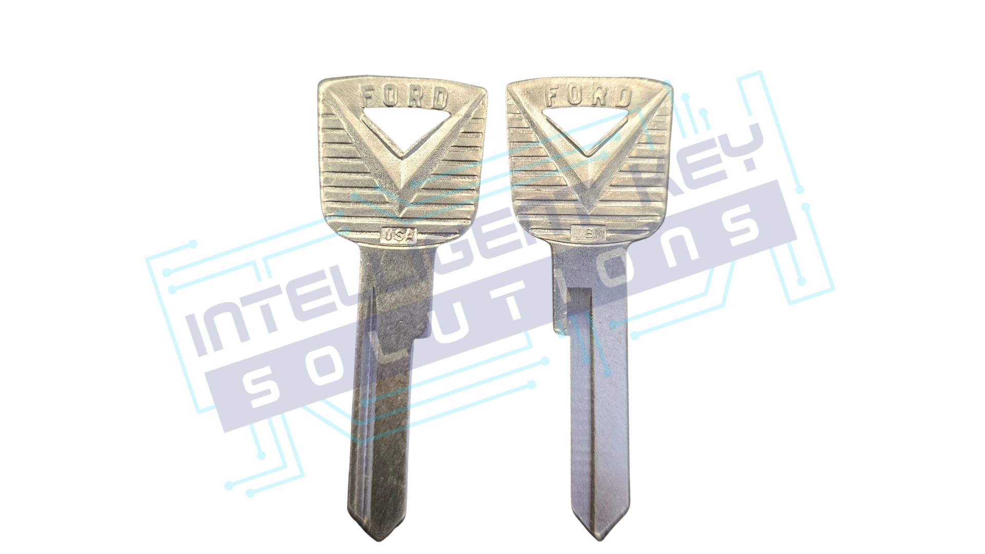 Ford Logo 1127DP Key Blank - 2 Pack