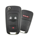 2010-2017 GMC Terrain 3BTN Flip Key OHT01060512(NON PROX) OE REFURBISHED W/LOGO