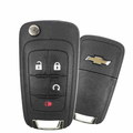 2010-2019 Chevrolet 4BTN Remote start  Flip Key (OHT01060512-NON PROX) OEM REFURBISHED W/LOGO