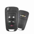 2010-2017 Chevrolet 5BTN Flip Key (NON PROX) OEM REFURBISHED W/LOGO