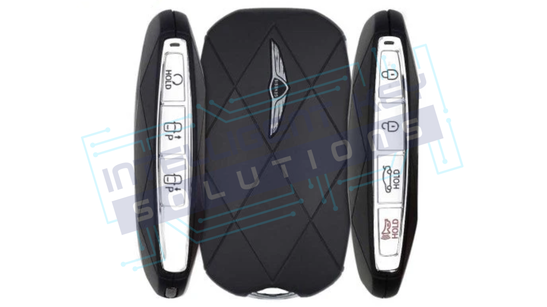 2023-2025 Hyundai Genesis G90 - 7 Button Smart Key - 433MHz (TQ8-FOB-4F53U / 95440-T4100) OEM Refurbished w/ Logo