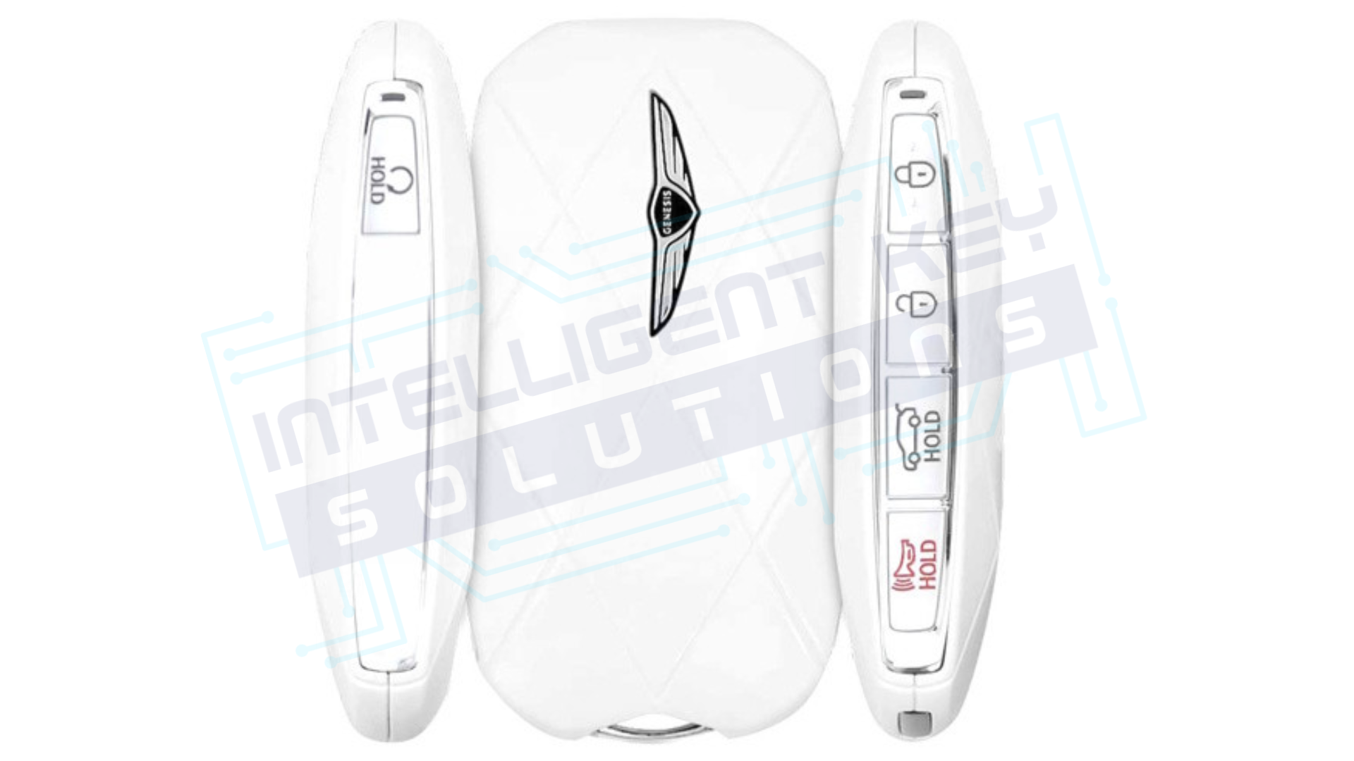 2025-2026 Genesis GV70 - 5 Button Smart Key (TQ8-FOB-4F75M44 / 95440-ARAB0) 433 MHz - OEM Refurbished w/ Logo