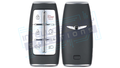 2022-2026 Genesis GV70 - 6 Button Smart Key (TQ8-FOB-4F36 / 95440-AR001) 433 MHz - OEM Refurbished w/ Logo
