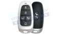 2022-2024 Hyundai Tucson - 5 Button Smart Key (TQ8-FOB-4F27 / 95440-N9002) 433 MHz - OEM Refurbished w/ Logo