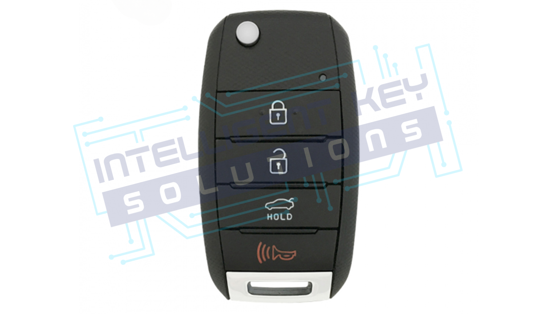 2022-2023 Kia Rio 4btn Flip Key (NYOSYEC4TX1611) OEM REFURBISHED w/LOGO 95430-H9800