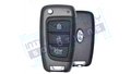 2020-2023 Hyundai 5Btn Flip Key (95430-K2400 / SY51GRGE03) W/ Transponder OEM Refurbished