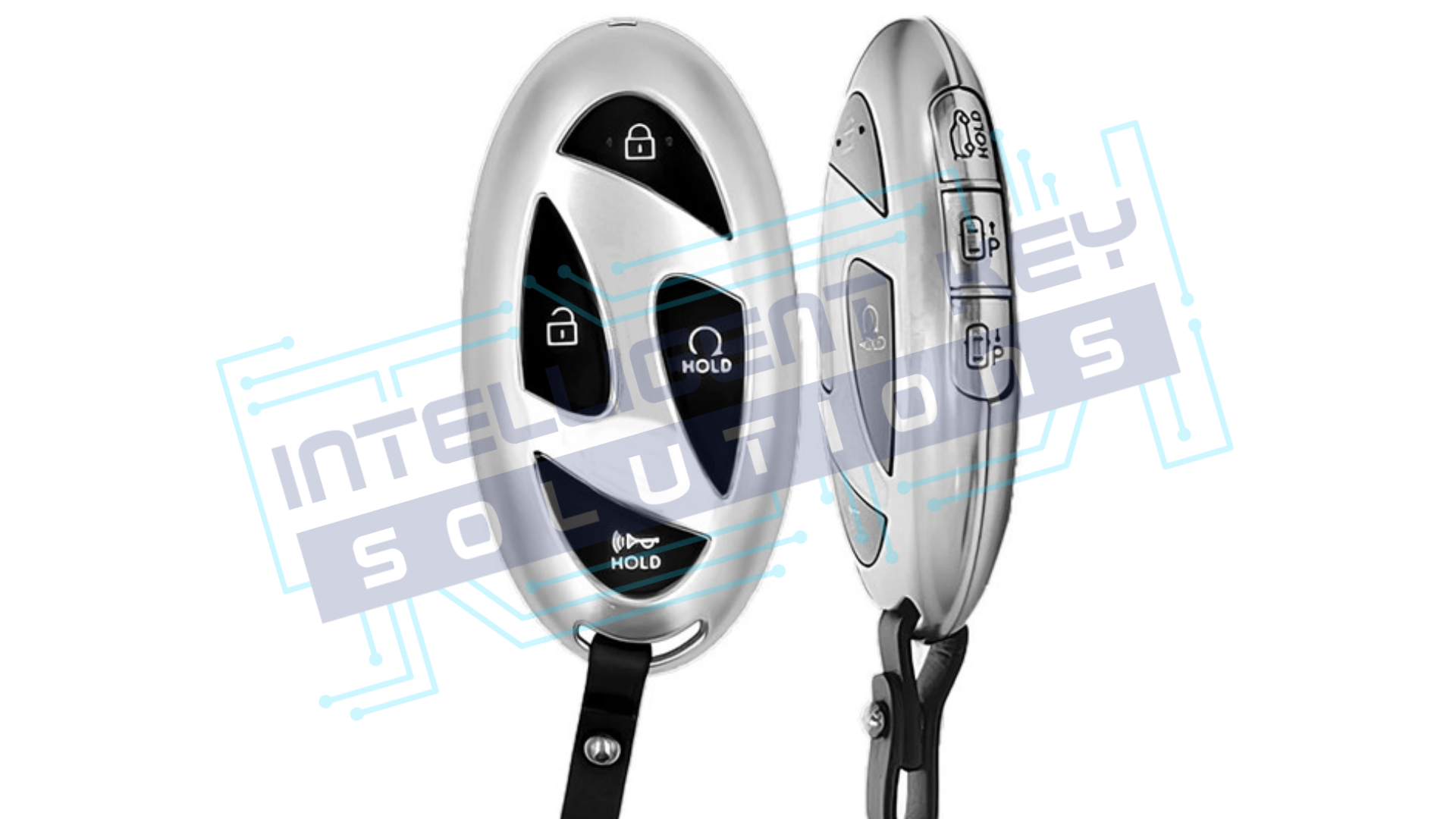 2024-2025 Hyundai Kona - 7 Button Smart Key (TQ8-FOB-4F61M43 / 95440-BE200) 433 MHz - OEM Refurbished w/ Logo