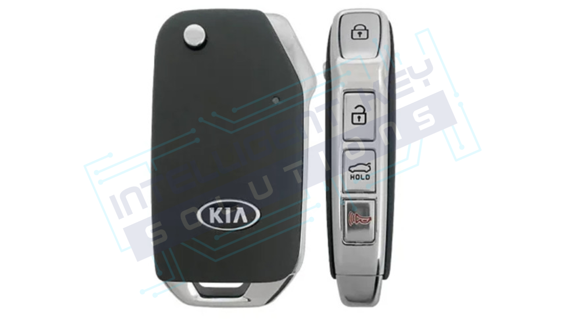 2019-2024 Kia Forte Flip Key OEM Refurbished w/ Logo (95430-M6100)