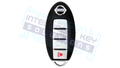 2018 Nissan Leaf 4 Btn Smart Key OEM REFURBISHED w/LOGO (285E3-5SA1A)