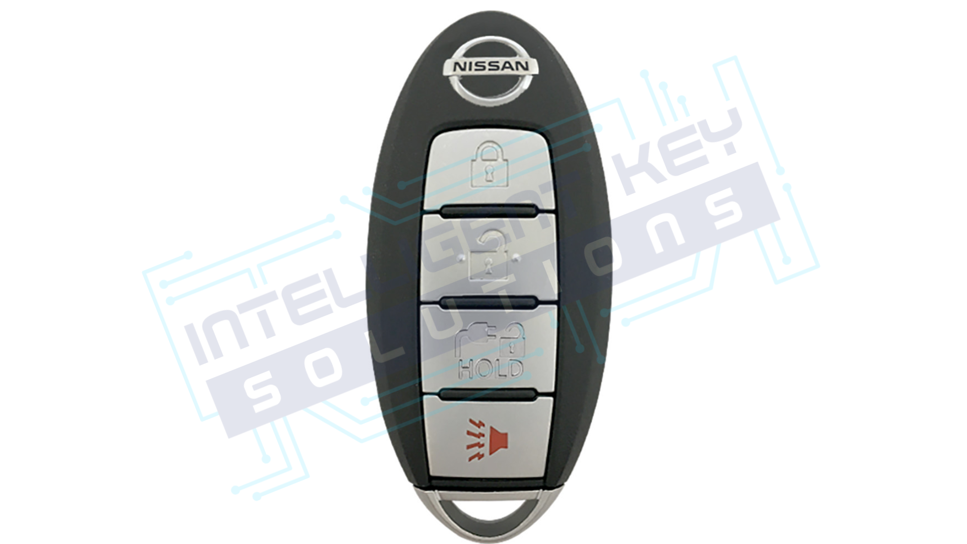 2013-2017 Nissan Leaf EV. 4 Button Smart Key OEM Refurbished w/ Logo