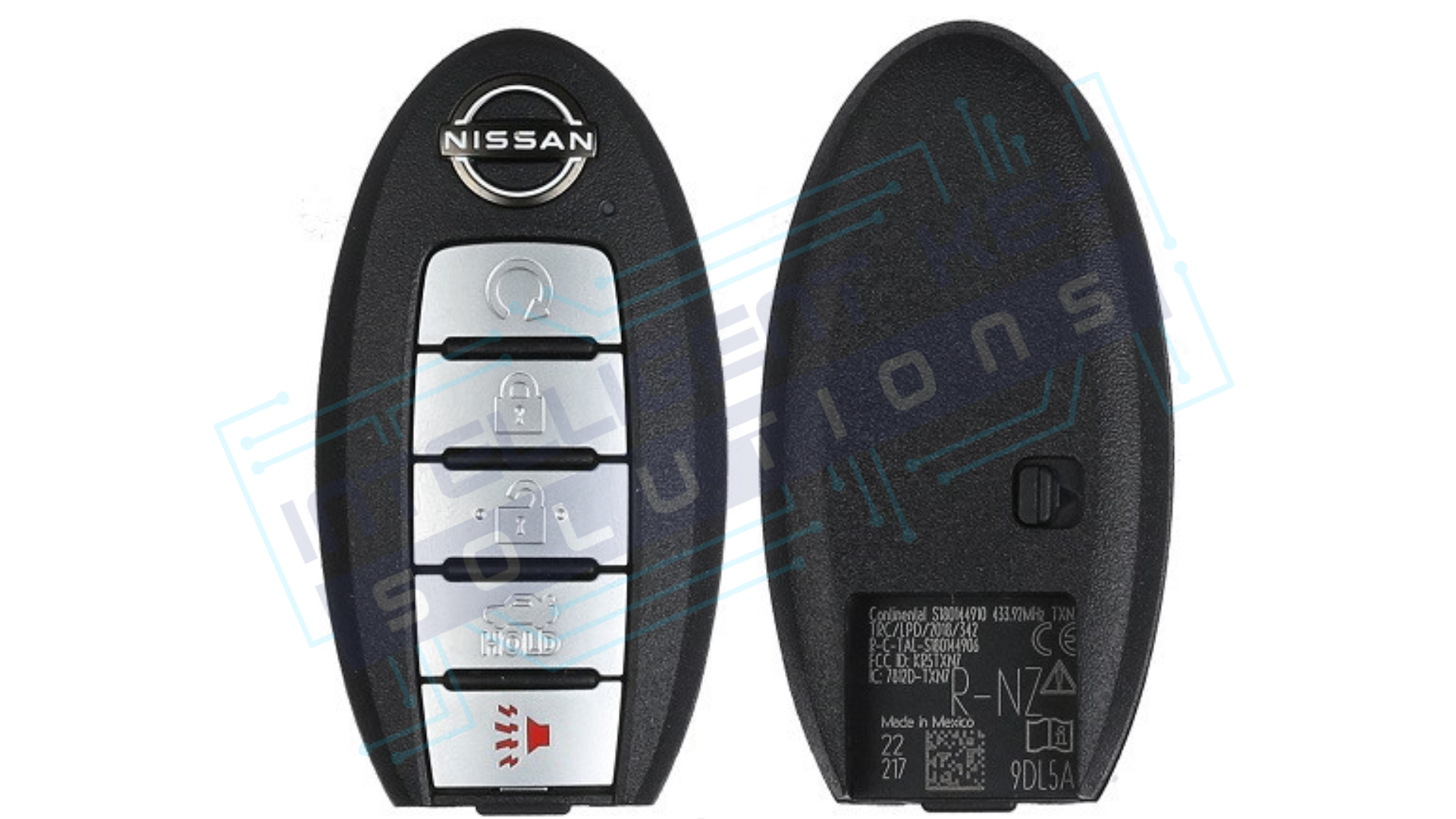 2023 Nissan 5 Btn Maxima Smart Key OEM Refurbished w/ Logo (295E3-9DL5A)