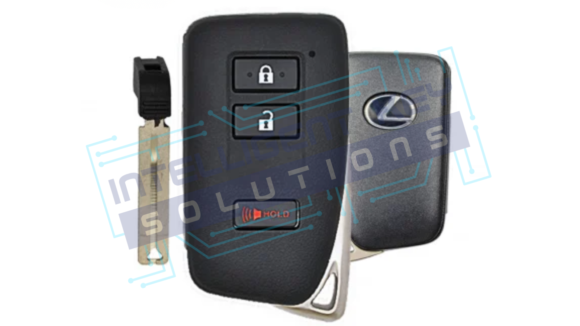 2015-2020  Lexus NX200t/NX300h 3-Btn Smart Key (HYQ14FBA)—OEM REFURB w/ Logo (AG Board)