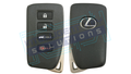 2016-2020 Lexus RX350/450h 4-Btn SK (HYQ14FBB, G, 0010)—OEM Refurb w/ Logo
