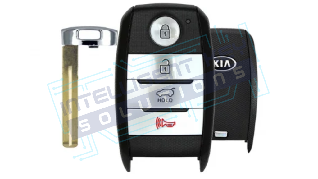 2015-2018 Kia Soul EV 4-Button Smart Key (95440-E4000 / CQ0FN00100) OEM Refurbished w/ Logo