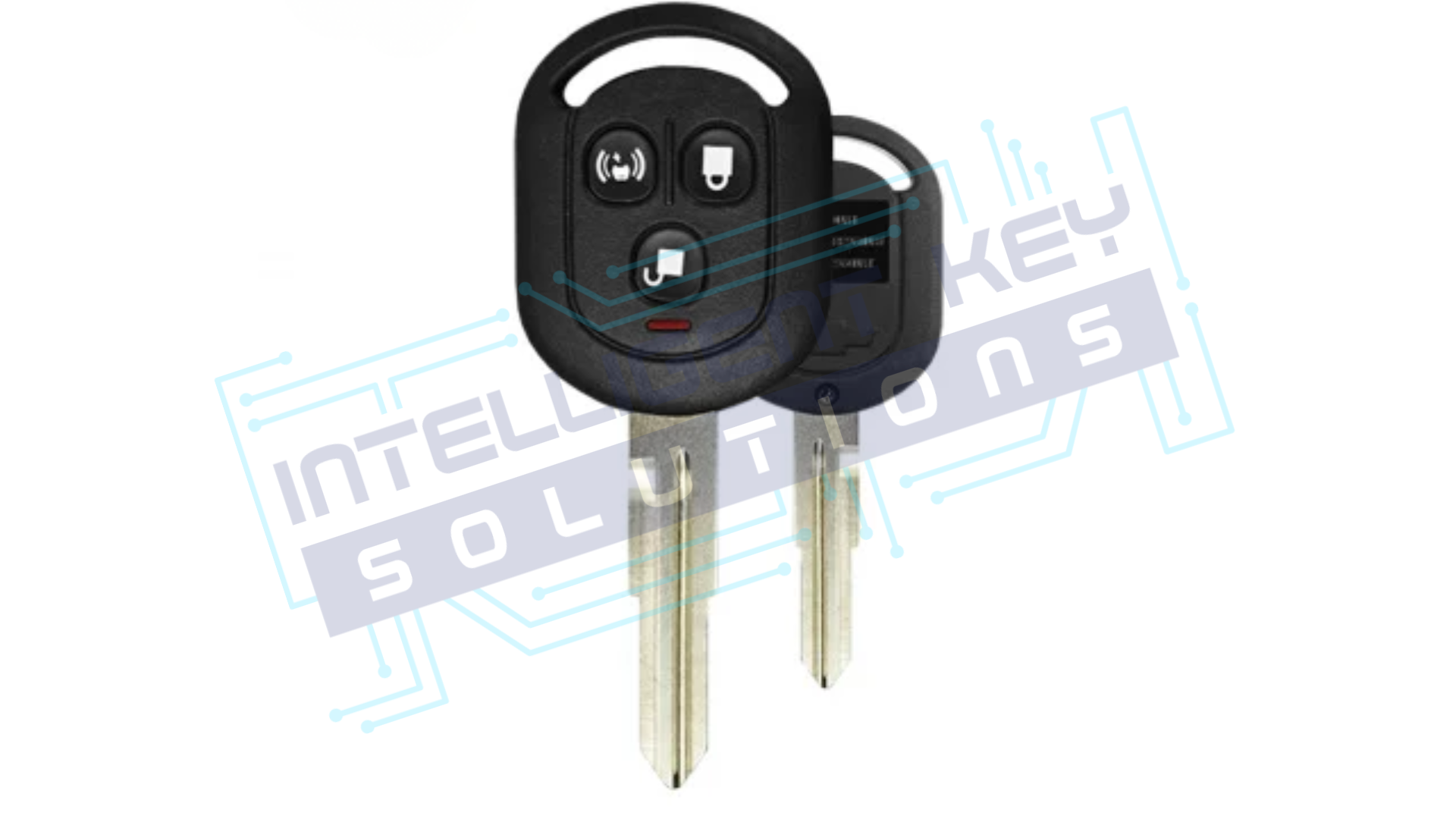 2009 - 2011 Chevrolet Aveo 3btn Remote Head Key  OEM Refurbished W/ LOGO