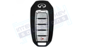 2020-2024 Infiniti Q50/Q60 5btn Smart Key (KR5TXN7/285E3-6HE6A) OEM Refurbished W/LOGO