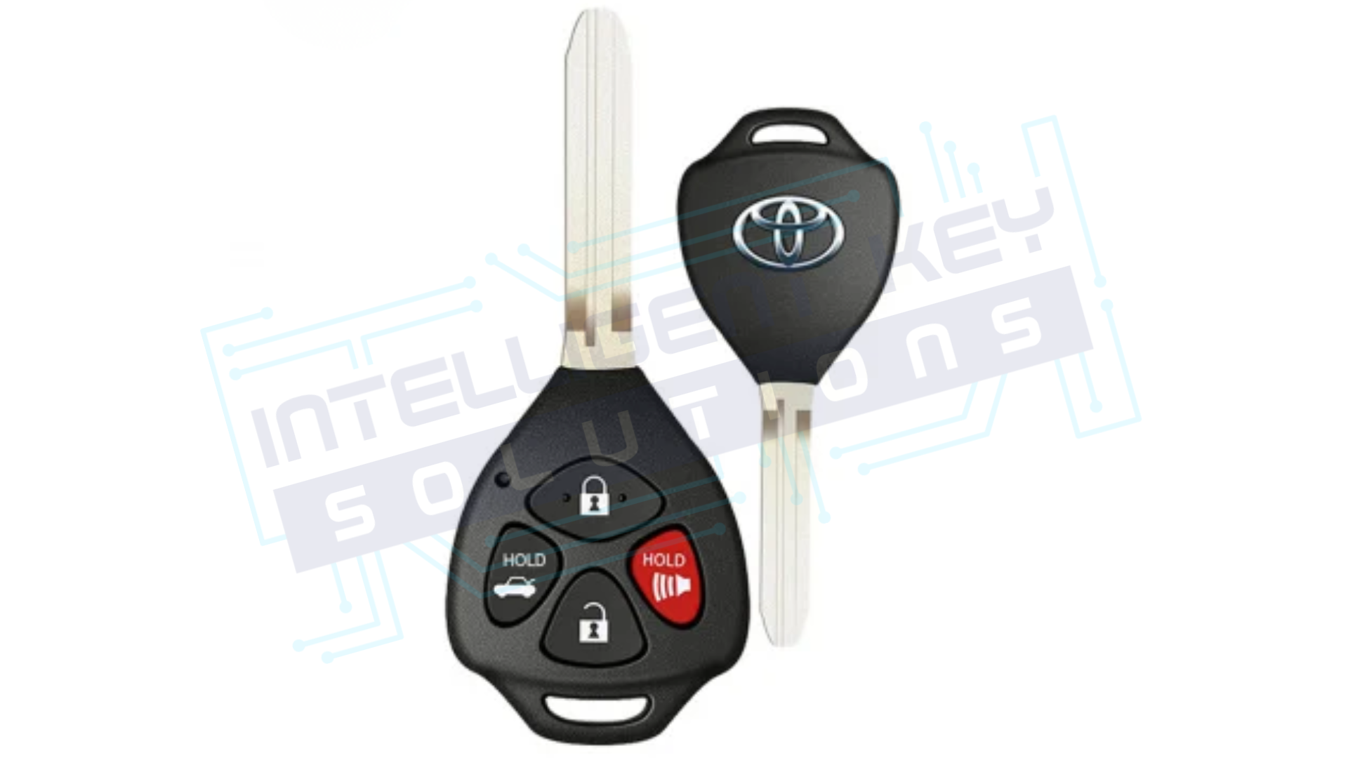 2007-2011 Toyota Camry 4Btn Remote head Key (HYQ12BBY 4D-67 Chip ) Oem Refurbished  NO LOGO