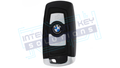 2013-2018 BMW 3Btn Smart key (9312523-03/YGOHUF5767/BLACK trim/434MHZ) OEM REFURBISHED