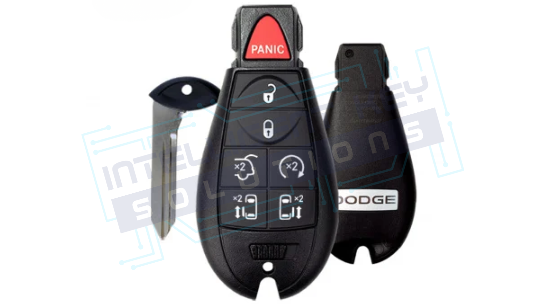 2008-2020 Dodge 7btn Fobik (NON PROX) OEM Refurbished W/LOGO