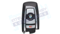 2011-2017 BMW 4Btn Smart key (9284935-01/YGOHUF5662/Chrome trim/315MHZ) OEM REFURBISHED
