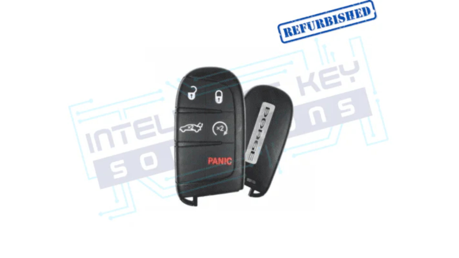 2011-2018 Dodge Challenger/Charger 5 Btn Smart Key OEM REFURBISHED w/LOGO