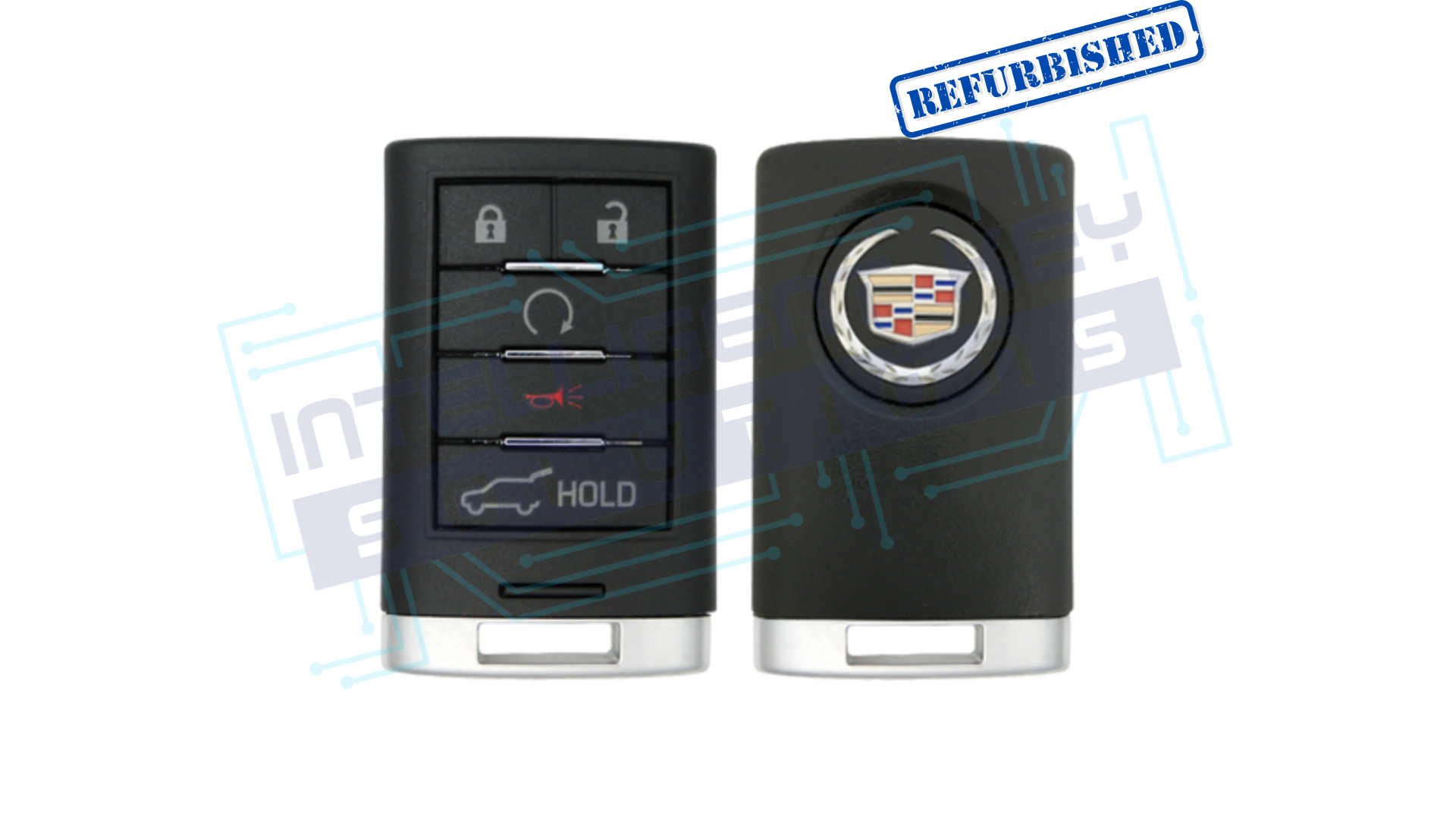 2010-2014 Cadillac SRX 5btn Smart Key (NBG009768T) OEM REFURBISHED w/LOGO