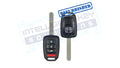 2017-2022 Honda CR-V 4btn Remote Head Key (MLBHLIK6-1TA W/Hatch) OEM Refurbished NO LOGO