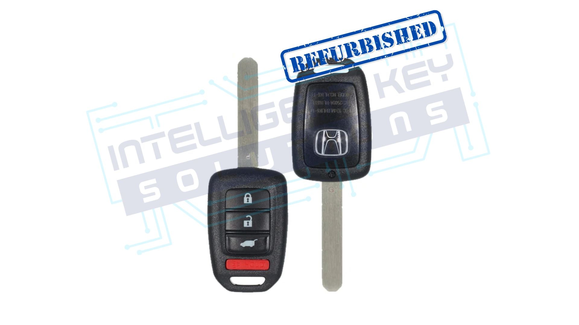 2017-2022 Honda CR-V 4btn Remote Head Key (MLBHLIK6-1TA W/Hatch) OEM Refurbished NO LOGO