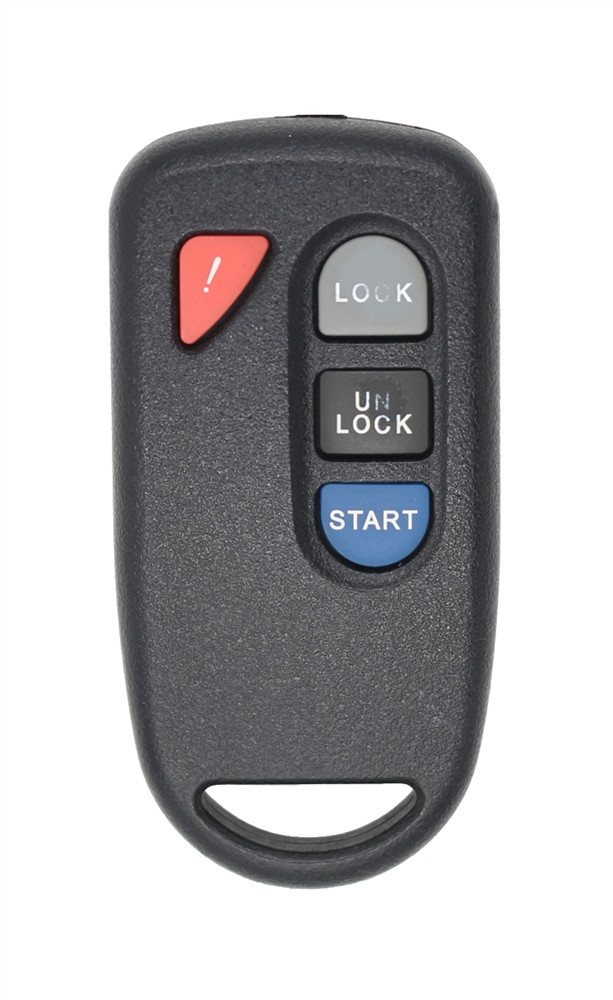 2000-2008 Mazda 4-Button Remote Start Transmitter GOH-PCGEN2 Front View OEM Refurbished