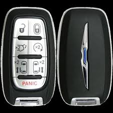 2017-2025 Chrysler Pacifica/Voyager 7Btn Smart Key (M3N-97395900) OEM REFURBISHED w/LOGO
