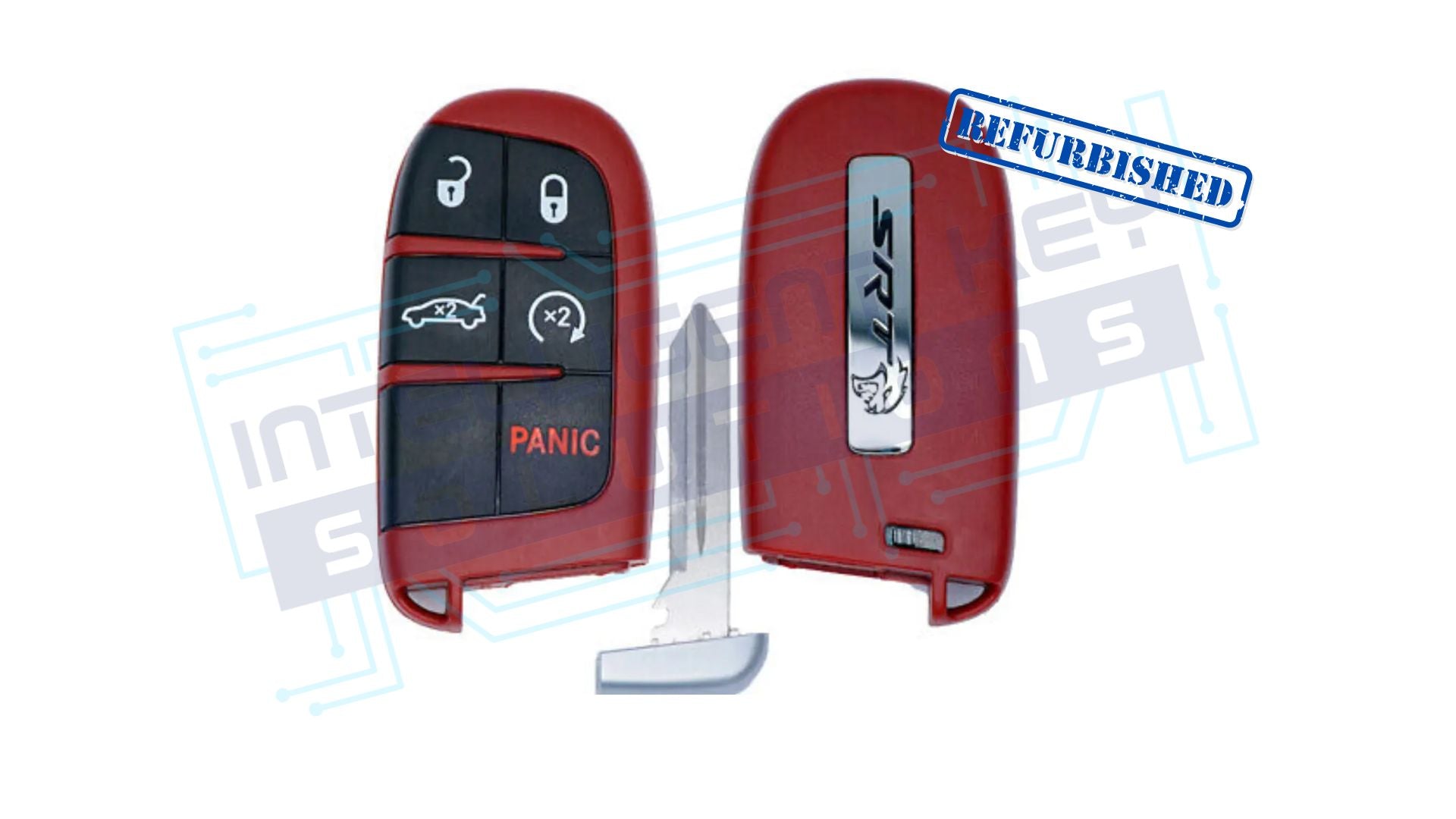 2015-2018 Dodge SRT Hellcat 5btn Smart Key (M3N-40821302) OEM REFURBISHED w/LOGO
