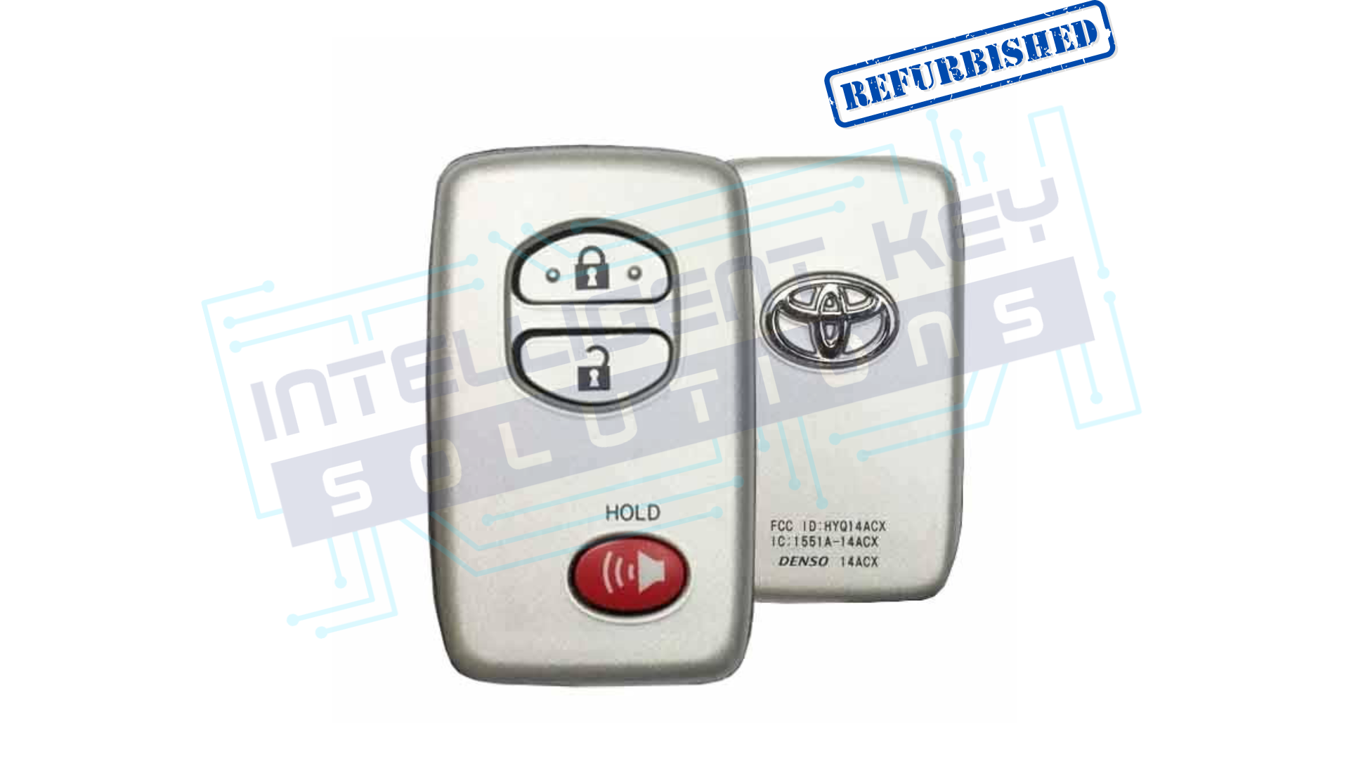 2010-2019 Toyota 4Runner 3Btn Smart Key (HYQ14ACX/271451-5290 GNE) OEM REFURBISHED w/LOGO