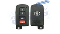 2012-2019 Toyota 4btn Smart Key (HYQ14FBA/281451-0020 G) OEM REFURBISHED w/LOGO