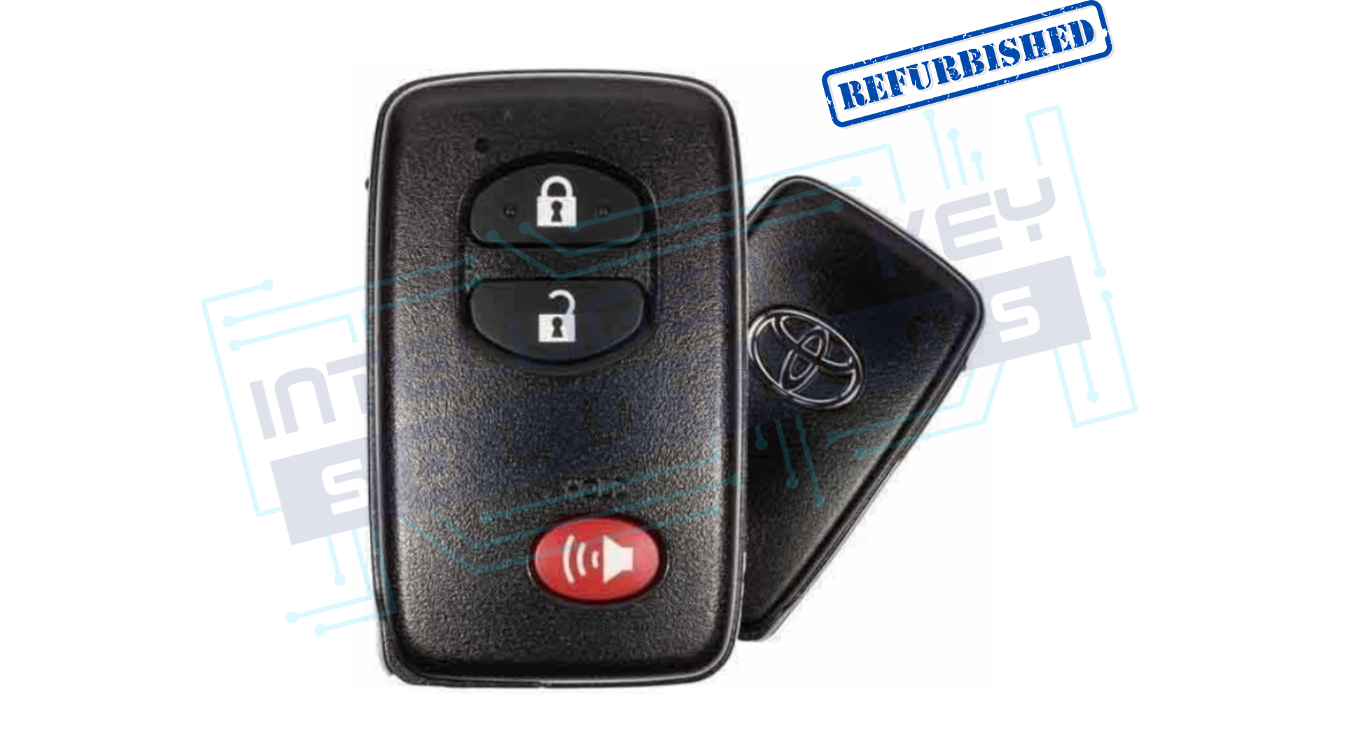 2011-2012 Toyota 4Runner 3btn Smart Key (HYQ14AAB/271451-3370 E) OEM REFURBISHED w/LOGO