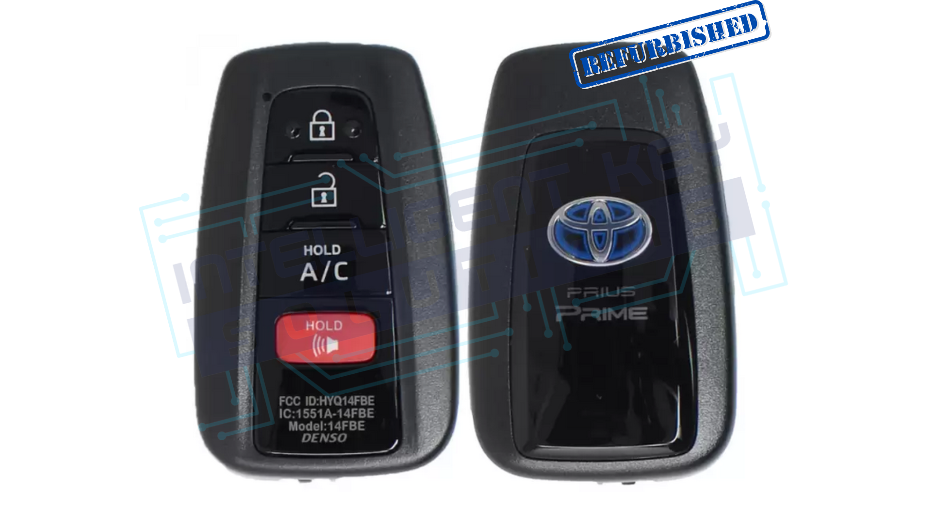 2017-2020 Prius Prime 4btn Smart Key (HYQ14FBE/231451-0410) OEM REFURBISHED w/LOGO