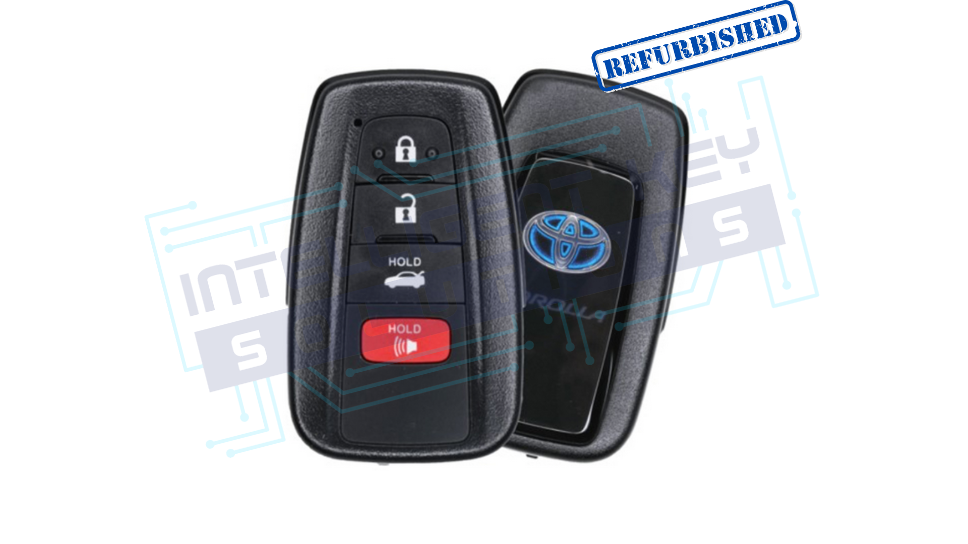 2020-2022 Toyota Corolla Hybrid LE 4btn Smart Key Japan Built (HYQ14FBN) OEM REFURBISHED w/LOGO